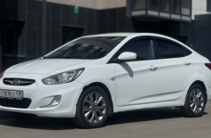 Hyundai Solaris 2013 белый