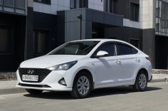 Hyundai Solaris 2021 белый